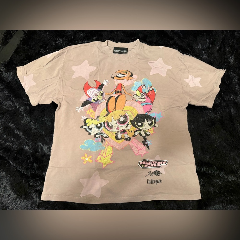 Civil Regime x Powerpuff Girls Graphic T-Shirt XL